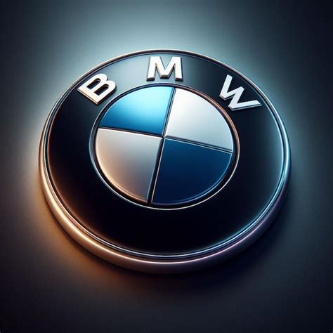 BMW logotipo evoliucijos iliustracija