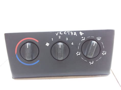 „Opel Vectra“ klimato kontrolės sistemos mygtukai
