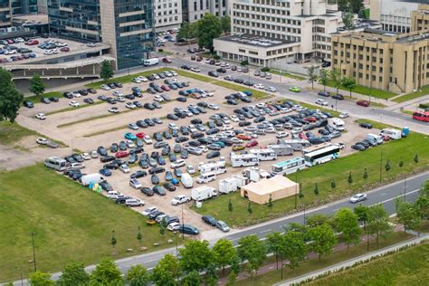 Teminis „Europark“ stovėjimo aikštelės vaizdas