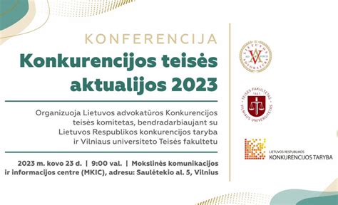 Mokymai konkurencijos teisės klausimais