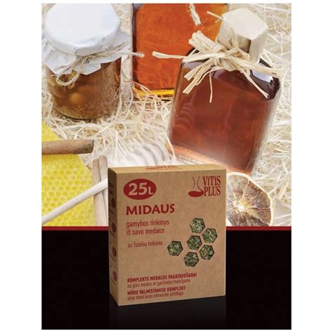 Midaus gamybos proceso iliustracija