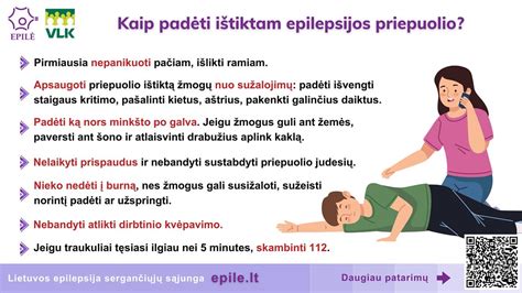 Mokslinė iliustracija: smegenų veikla epilepsijos priepuolio metu