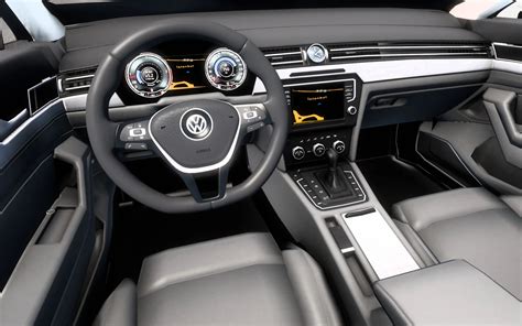 Volkswagen Passat B8 universalo interjeras su virtualiu prietaisų skydeliu