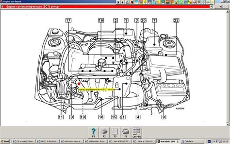 „Volvo S60“ pakabos elementų schema