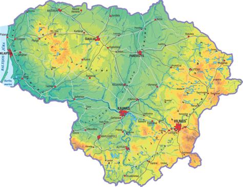 Brėmeno miesto žemėlapis su pagrindiniais keliais ir aplinkosaugos zonos ribomis