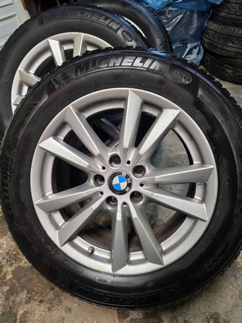 BMW X5 ratlankių specifikacijų lentelė