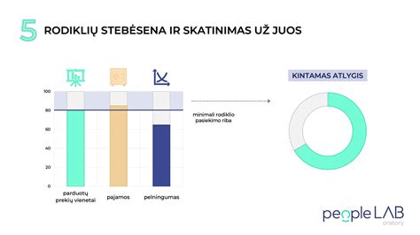 Infografika: pajamų stabilumo diagramos ir finansinių rodiklių reikšmės