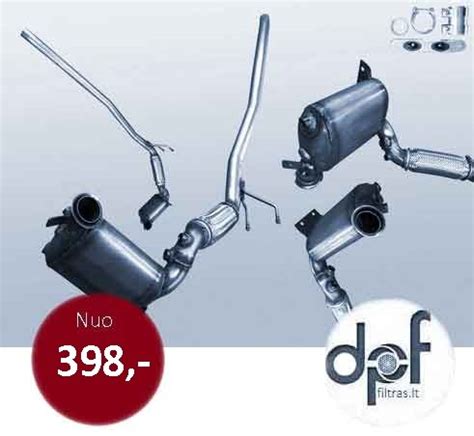 Toyota DPF filtras ir jo pjovimo žymės