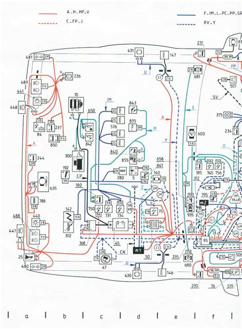Citroen C5 galinis guolis schema