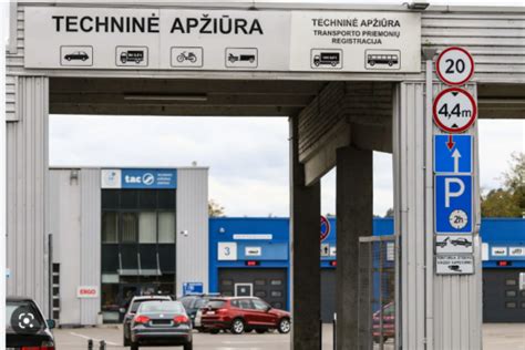 Lentelė su techninės apžiūros galiojimo terminais pagal transporto priemonės amžių ir tipą