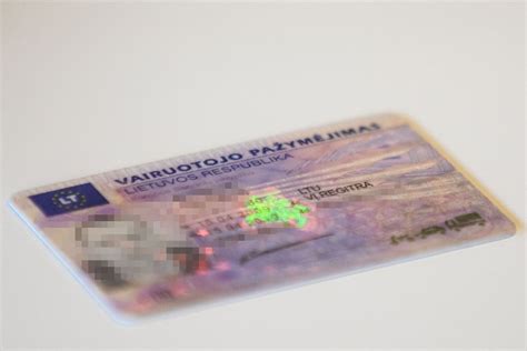 Dokumentų sąrašas vairuotojo pažymėjimui keisti