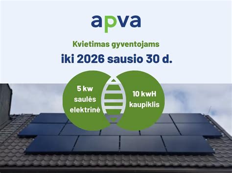Infografika: APVA paramos procesas