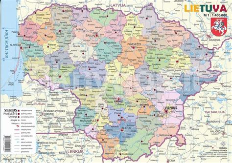 Žemėlapis su maršrutu nuo Lietuvos iki Zakopanės