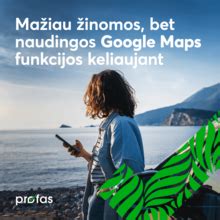 Infografika: Google Maps pagrindinės funkcijos