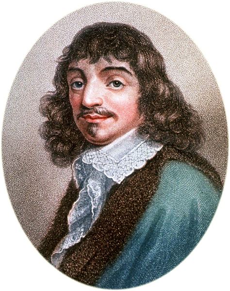 Rene Descartes portretas