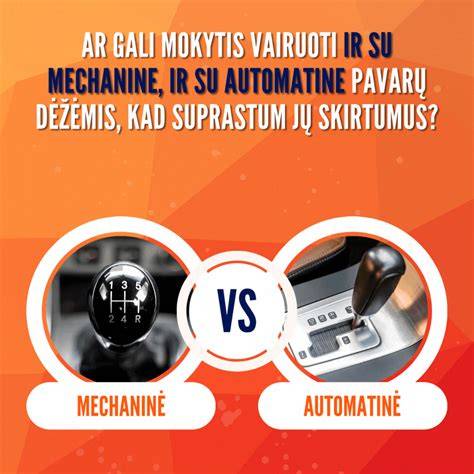 Infografika: Palyginimas tarp pagrindinių automatinės pavarų dėžių tipų (Hidrotransformatoriai, DSG/S-tronic, CVT/Multitronic, Powershift)