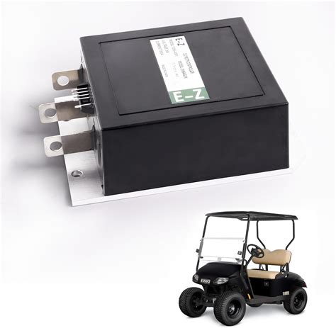 EZGO TXT 36V 350A greičio valdiklio nuotrauka ir jungtys