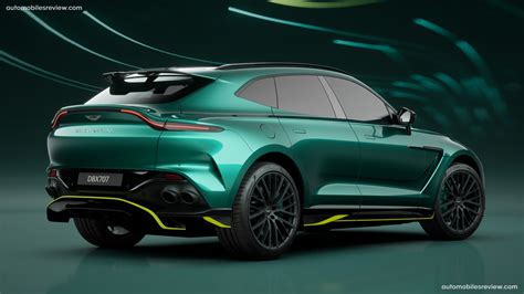Aston Martin DBX707 automobilio interjero ir eksterjero nuotrauka