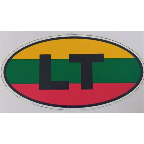 Teminė nuotrauka: LT lipdukas