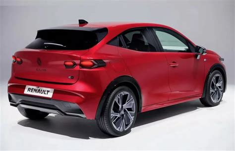 Renault Clio modelių evoliucijos vizualizacija