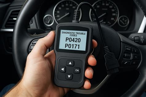 OBD-II skaitytuvo naudojimas variklio valdymo problemoms diagnozuoti
