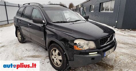 Volvo XC90 2003 m. variklio skyriaus schema