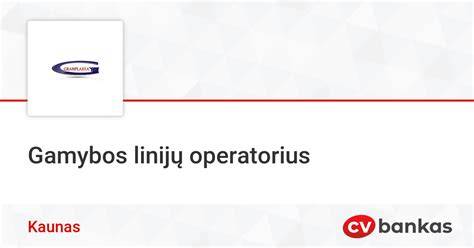 Gamybos linijų optimizavimo schema