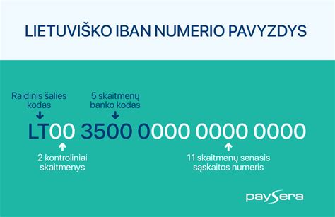 Schematiškas paveikslėlis: VIN numerio struktūra ir jo pavyzdys