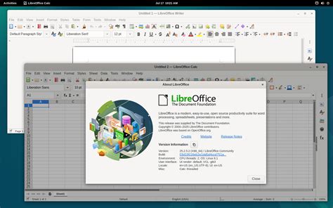 LibreOffice automatinio taisymo parinkčių nustatymų langas
