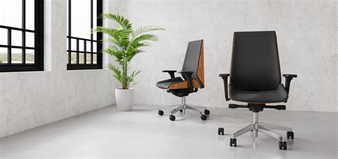 Teminė nuotrauka: modernus biuras su ergonomiška kėde