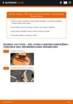 Schema: salono filtro vieta skirtinguose automobilių modeliuose