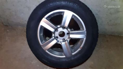 Teminis Opel automobilio ratas su padanga