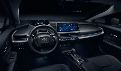Toyota Prius interjeras su planšete