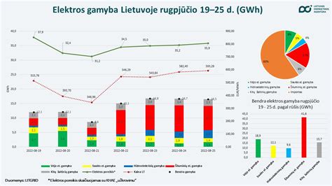 Lietuvos elektros gamybos ir suvartojimo tendencijos