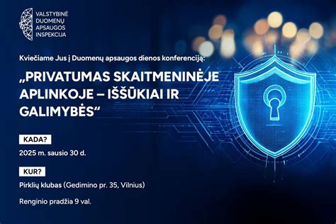 Duomenų apsaugos iliustracija