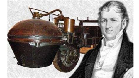Teminis paveikslas, vaizduojantis Nicolas-Joseph Cugnot garo automobilį