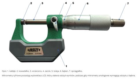 infografika, vaizduojanti tinkamą stabdžių disko storio matavimą mikrometru