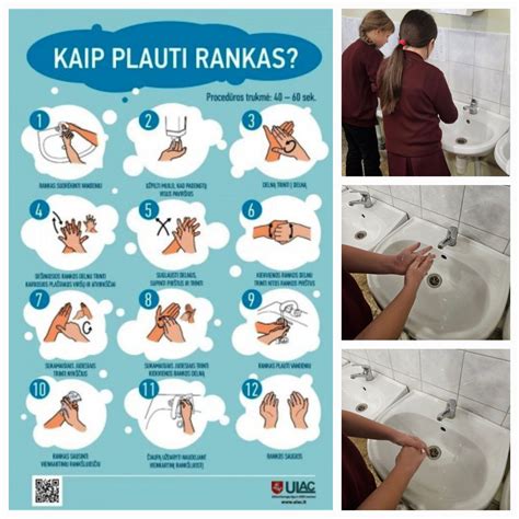 Vaikai, plaunantys rankas su muilu