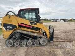 Caterpillar 277C High Flow XPS krautuvas su mulčiavimo freza, dirbantis apleistoje vietovėje