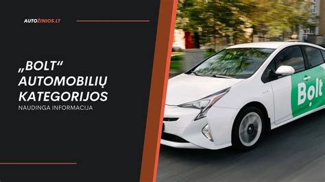 Nuotraukos automobilių, atitinkančių Bolt reikalavimus