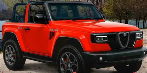 Nuotrauka su automobiliais Lamborghini LM002, Iveco Massif ir Alfa Romeo Matta