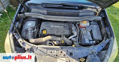 Opel Zafira variklio schema ir dažnos gedimų vietos