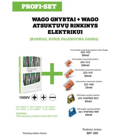 Infografika: Wago jungčių pranašumai