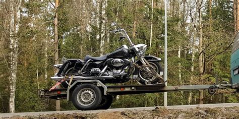 senovinio motociklo su priekaba (liulkos) detalus vaizdas