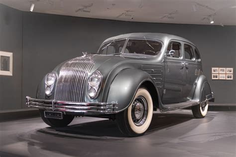 Istorinė nuotrauka: „Chrysler Airflow“ modelis iš 1930-ųjų