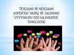 Teminė nuotrauka: klientų atsiliepimų diagramos (teigiami ir neigiami aspektai)