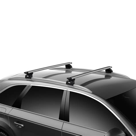 Schematinis Thule Evo WingBar montavimo ant Ford Transit Custom