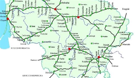 Mapa: krovinių maršrutai iš Lietuvos į Portugaliją per Vokietiją, Prancūziją, Ispaniją