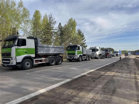 Varžtų, naudojamų sunkvežimių priekabose, pavyzdžiai