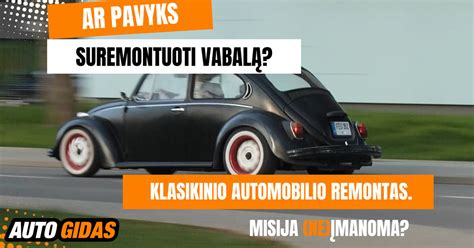 Nuotrauka su klasikiniu Žiguli automobiliu